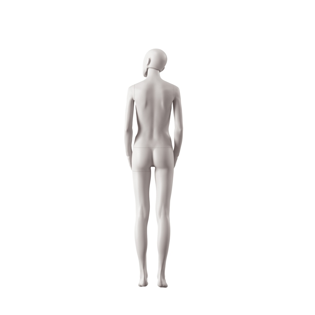 Dames mannequin, collectie NXT - gen Z, kleur lichtgrijs, staande pose 005