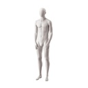 Heren mannequin, collectie NXT - gen Z, kleur lichtgrijs, staande pose 025