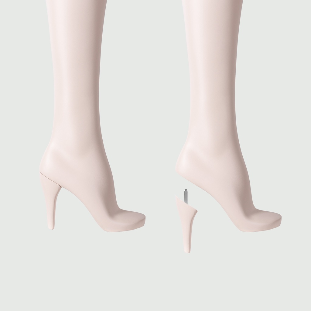 BINK - Lingerie mannequin, female, D-cup, nude skin color mat, standing pose 13D
