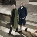 Realistische damesetalagepop, urban stijl, wit mat, staande pose 006