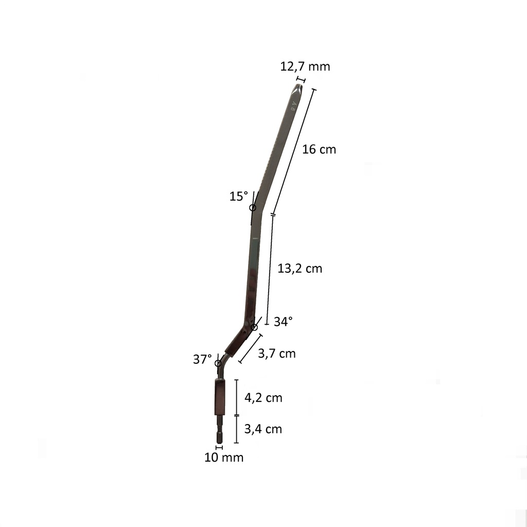 BINK - Kuitpin, chroom EU-CALF005_C