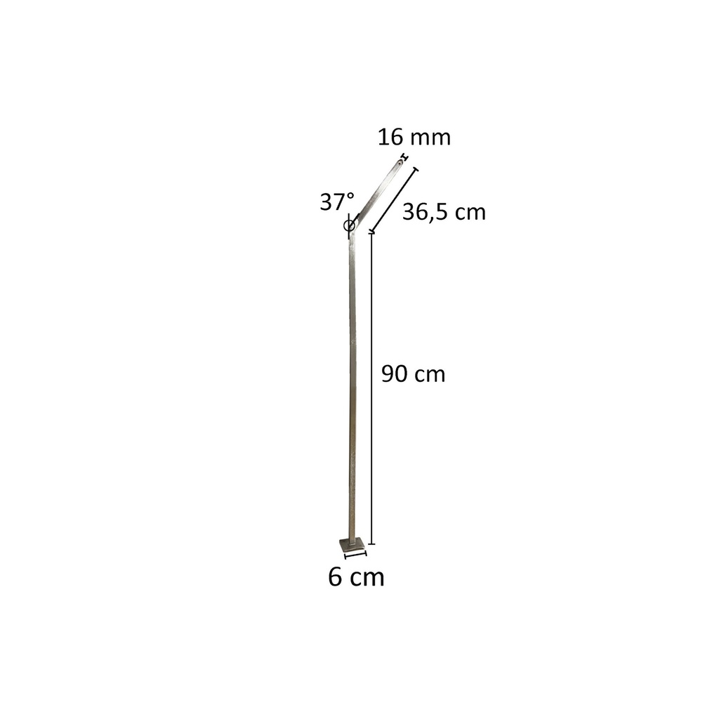 BINK - Pasador trasero In Shape/Top Sports, acero inoxidable