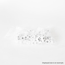 Maatclips voor kledinghangers type mini 4XL, wit