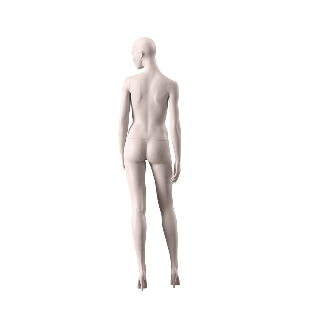 BINK - Lingerie mannequin, female, A-cup, nude skin color mat, standing pose 13A
