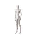 Dames mannequin, collectie NXT - gen Z, lichtgrijs, staande pose 104 opgetilde hielen