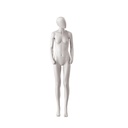 Dames mannequin, collectie NXT - gen Z, lichtgrijs, staande pose 105 opgetilde hielen