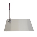 Goedkope heren mannequin, afneembaar hoofd, zwart mat, staande pose 02BN