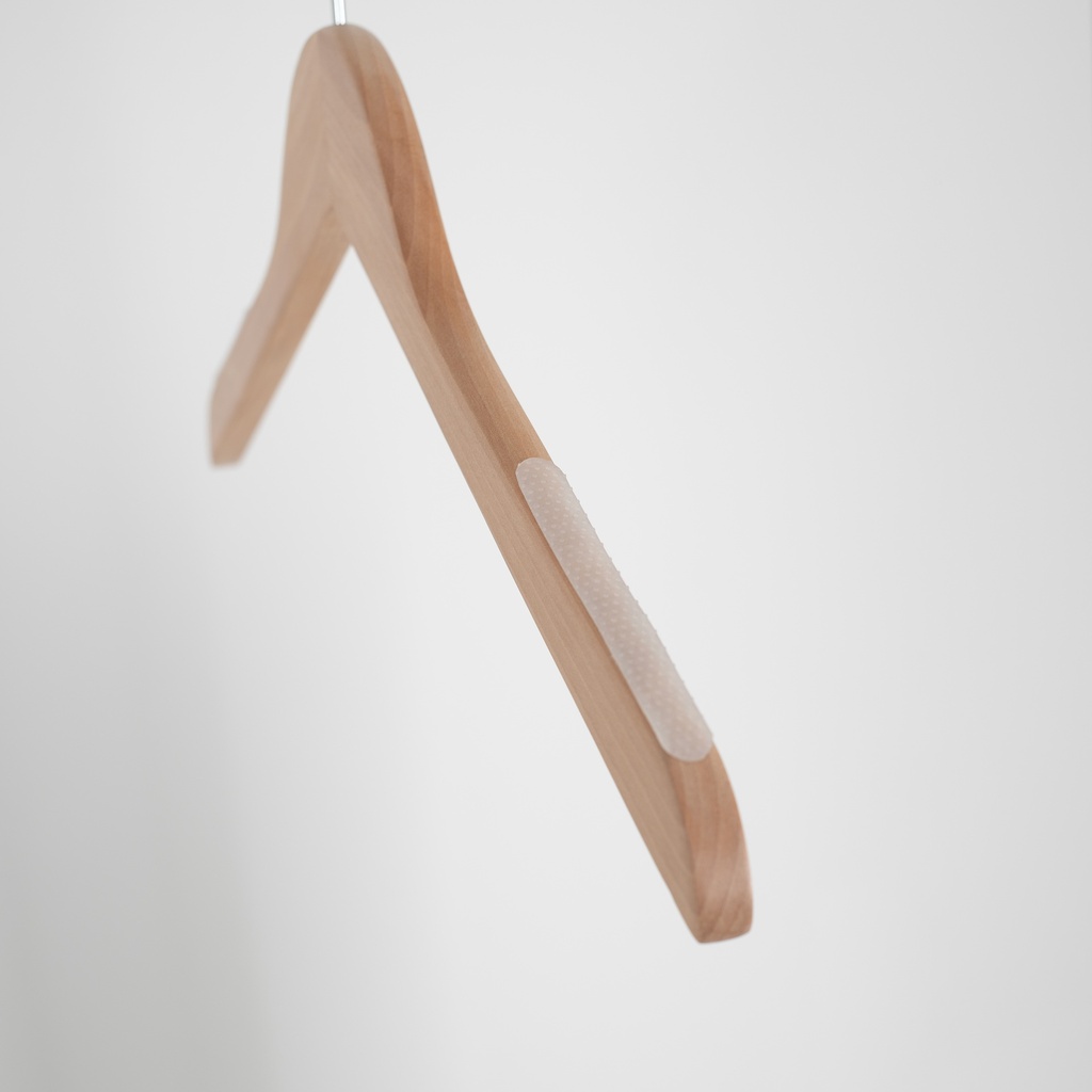 BINK - Silicone kleefstrip voor kleerhanger, transparant, unit van 74 stuks (voor 37 hangers)