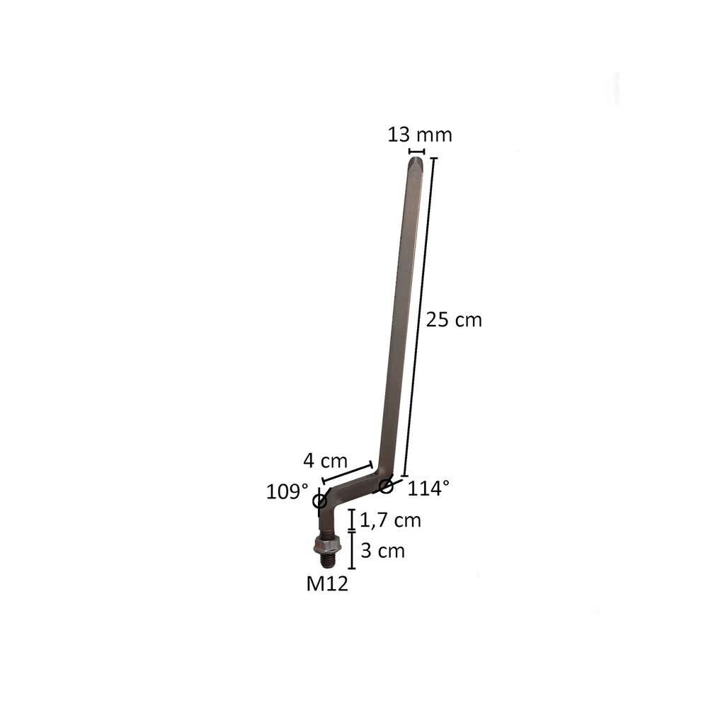 BINK - Backpin for Mirror Mirror window mannequin, stainless steel