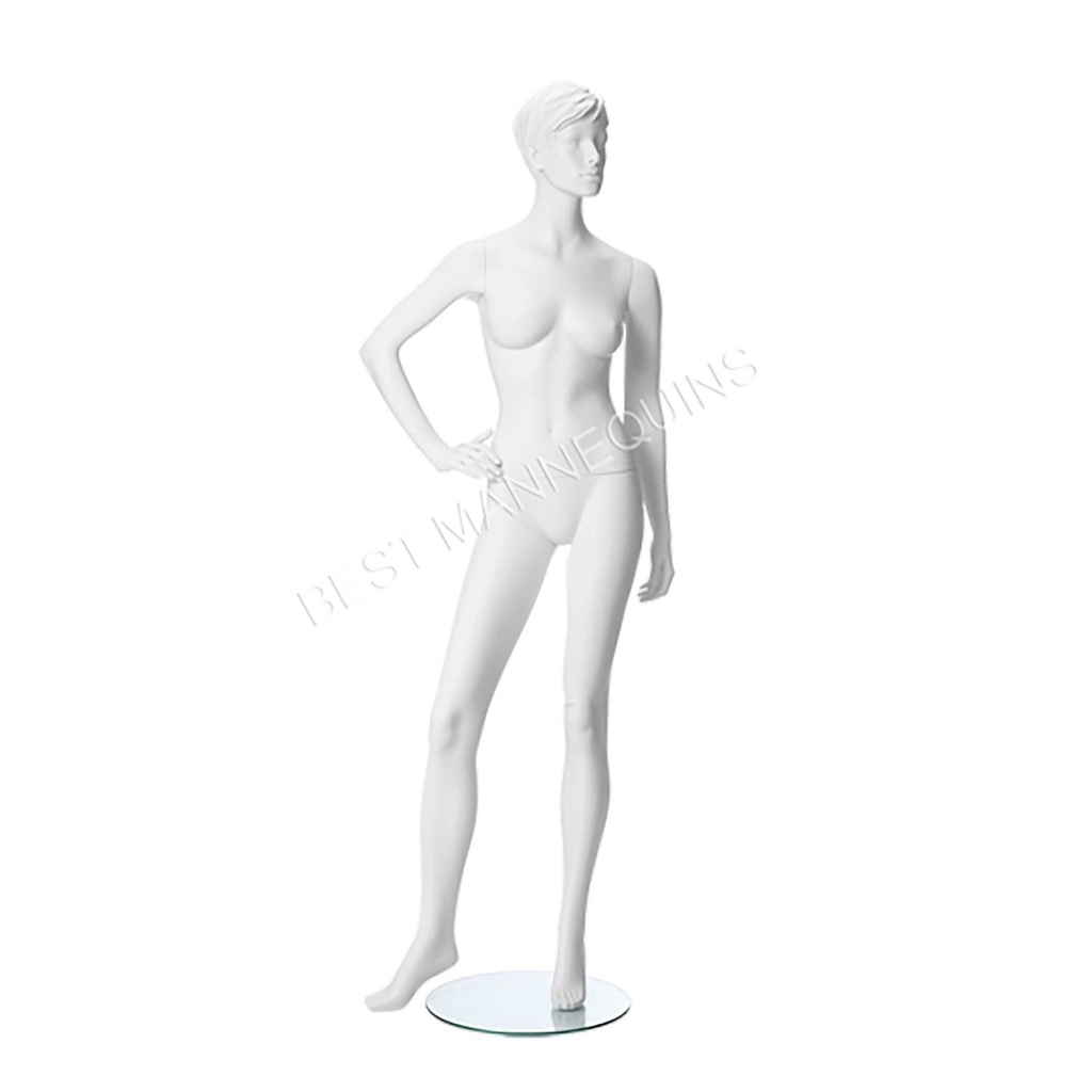 BINK - Maniquí femenino de escaparate, cabello esculpido, Irene