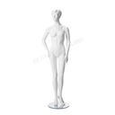 Maniquí femenino de escaparate, cabello esculpido, Irene