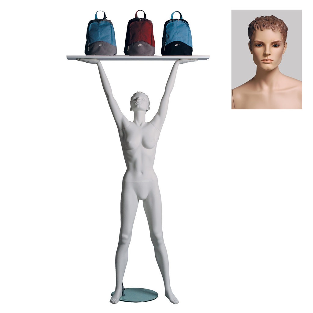 BINK - Damenfigur skulptiertem Haar, All Sports