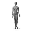 Maniquí femenino de escaparate abstracto cabeza, Metro