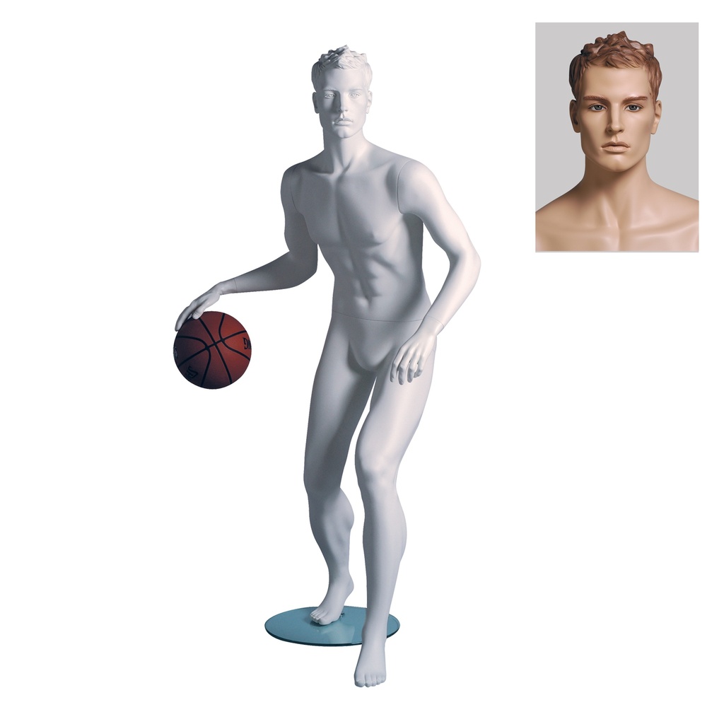 BINK - Herenetalagepop met gesculpteerd haar, All Sports