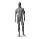 Maniquí masculino de escaparate abstracto cabeza, Metro