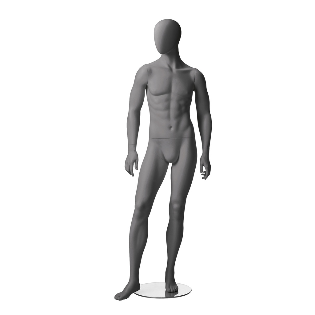BINK - Maniquí masculino de escaparate abstracto cabeza, Metro