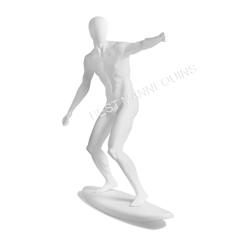 BINK - Mannequin homme avec tête abstraite, Metro Sport