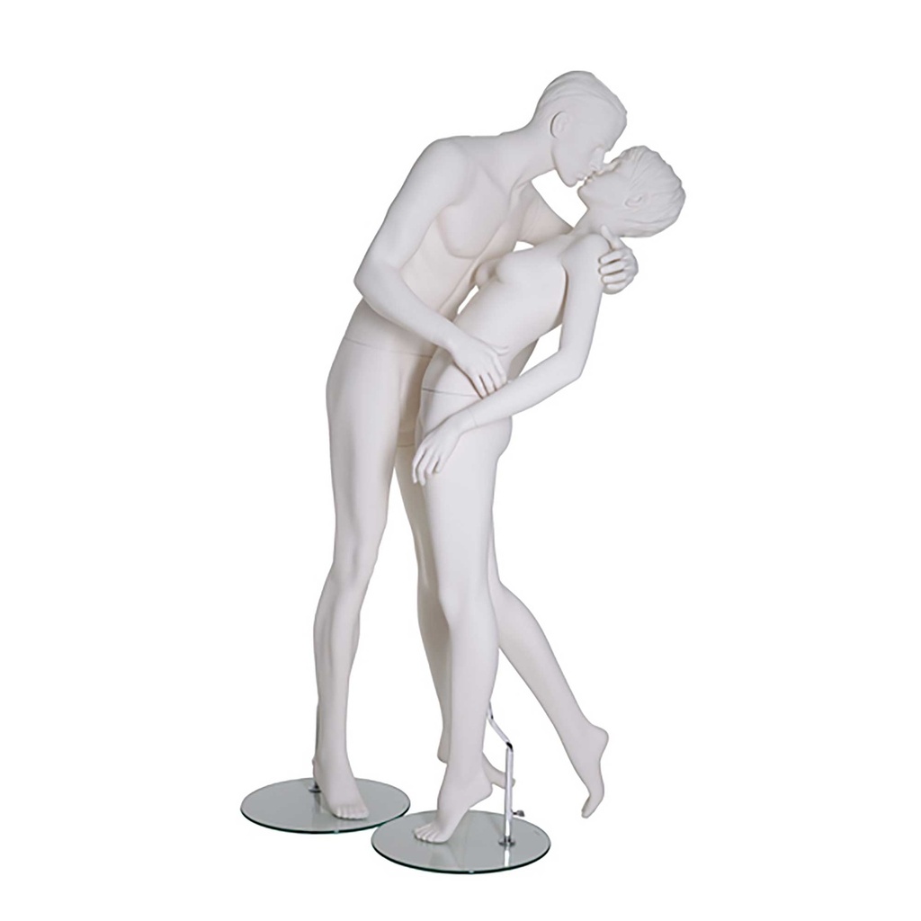 BINK - Masculino y femenino maniquí esculpido,pareja enamorada