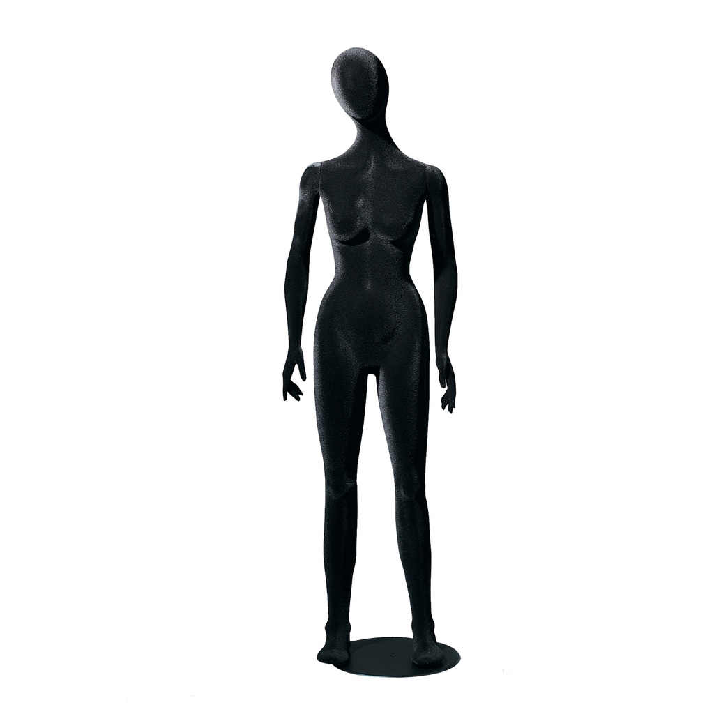 BINK - Flexibele damesetalagepop abstract hoofd, Polyflex