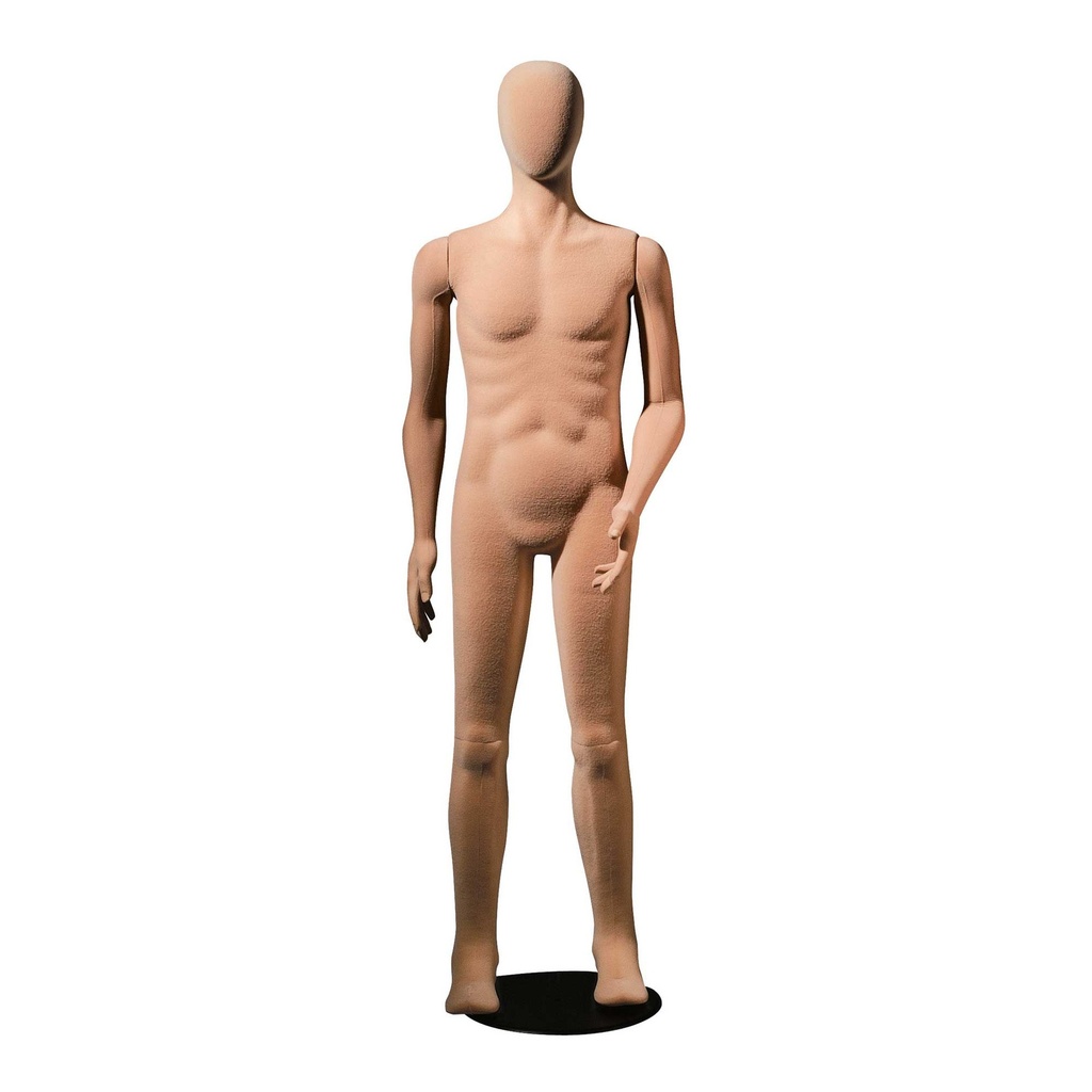 BINK - Flexibele herenetalagepop abstract hoofd, Polyflex