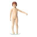 Mannequin enfant cheveux sculptés, 4 ans, Q-Kids