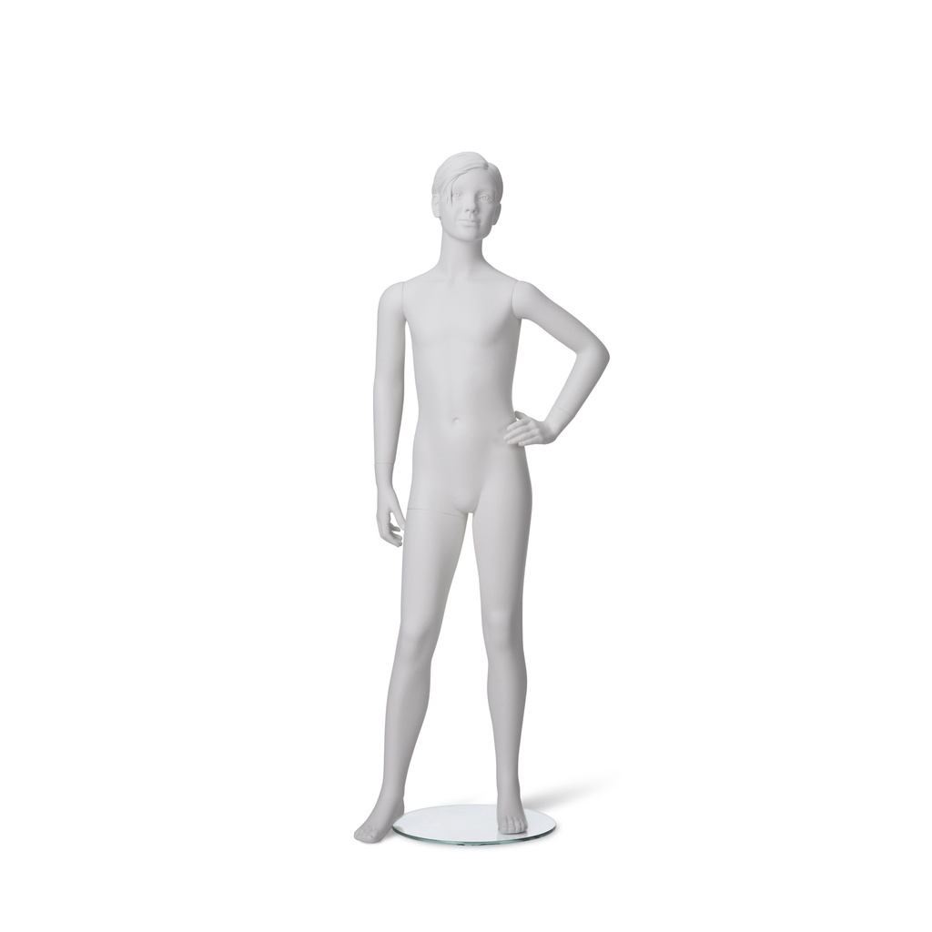 BINK - Mannequin enfant cheveux sculptés, 10 ans, Q-Kids