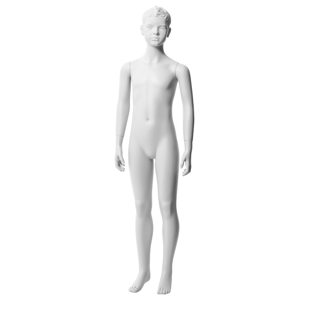 Mannequin enfant cheveux sculptés, 10 ans, Q-Kids
