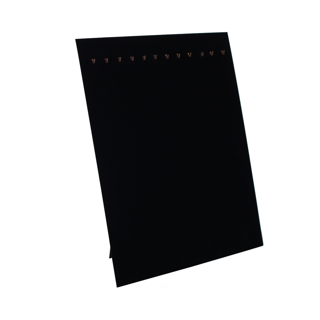 BINK - Busto para collar con soporte, piel sintética negra