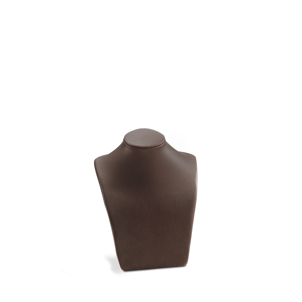 BINK - Busto para collar, piel sintética marrón