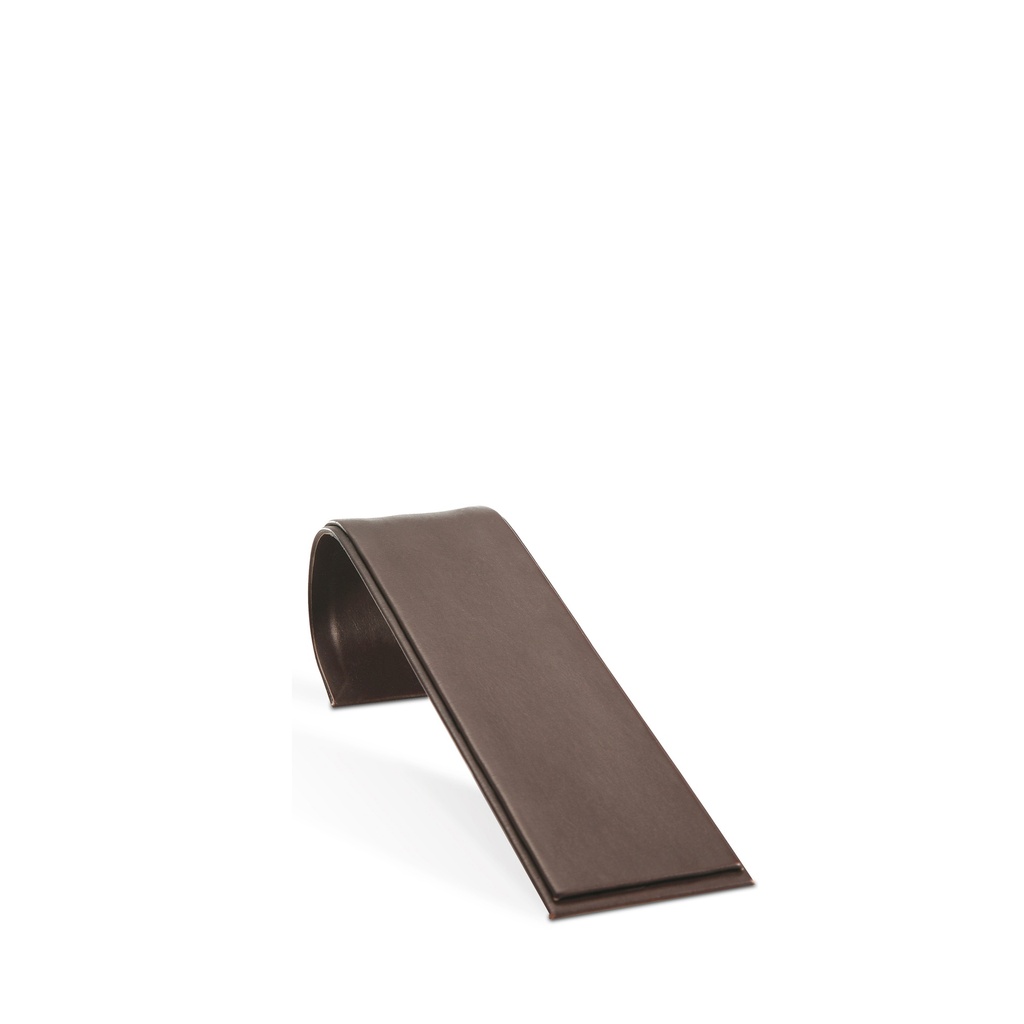 BINK - Collar holder,chocolate marrón piel sintética