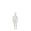Kinderetalagepop 4Y abstract hoofd, RAL9002 mat
