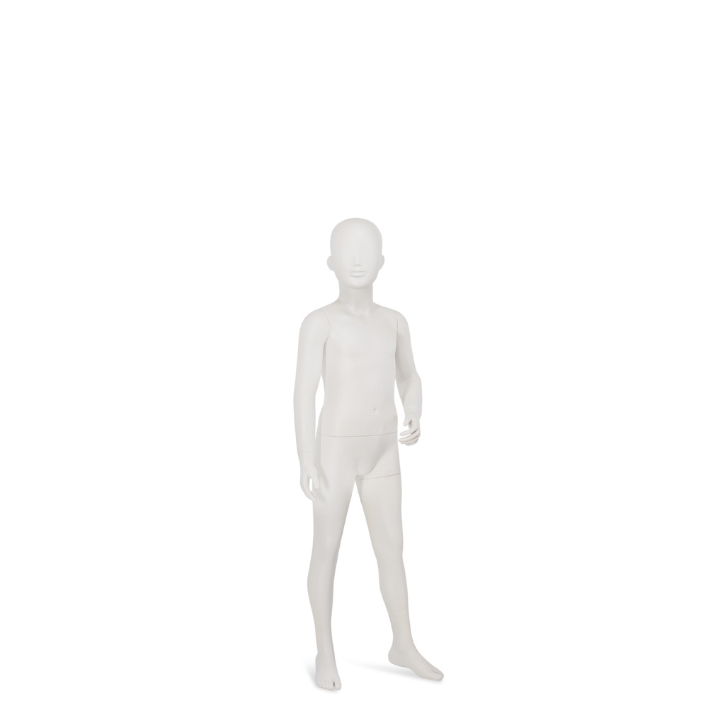 BINK - Kinderetalagepop 6Y abstract hoofd, RAL9002 mat