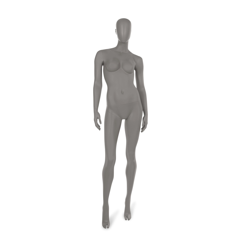 BINK - Mannequin femme tête abstraite couleur taupe