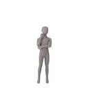 Figura de escaparate infantil sin rostro unisex 5 años topo 