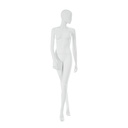 Maniquí mujer, cabeza abstracta con máscara extraí