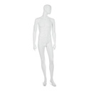 Maniquí hombre cabeza abstracta con máscara extraí