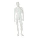 Maniquí hombre cabeza abstracta con máscara extraí