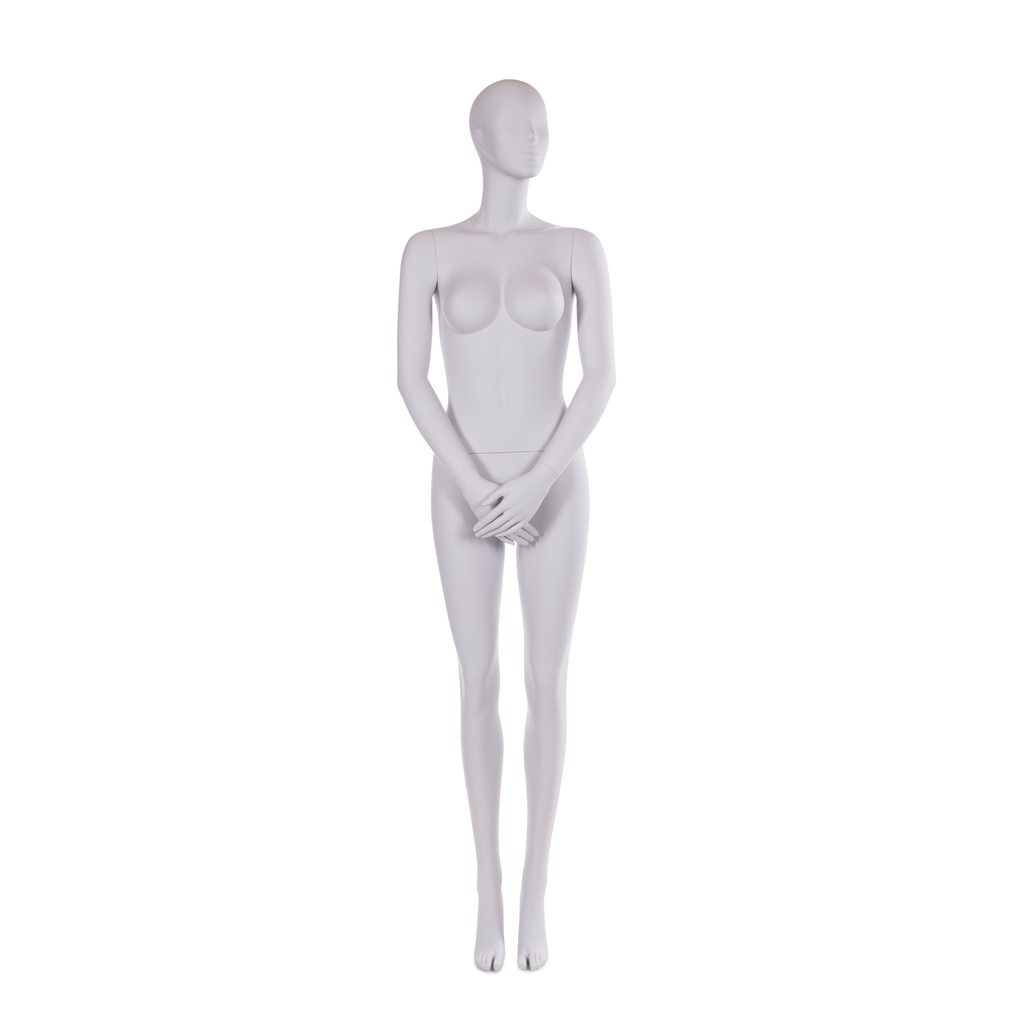 BINK - Female window mannequin abstract head, light grey