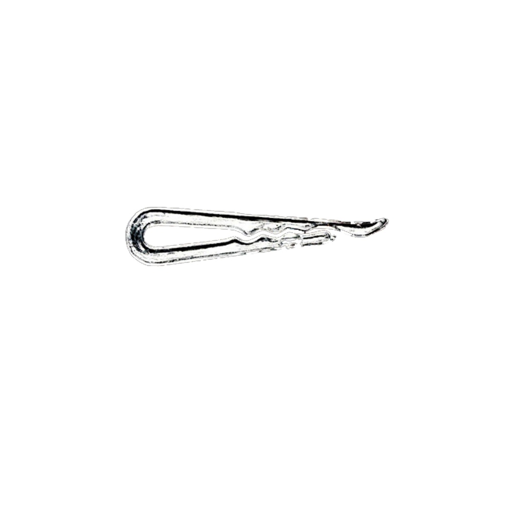 BINK - Pince pour chemises / cravates, transparent, carton de 10.000 pcs
