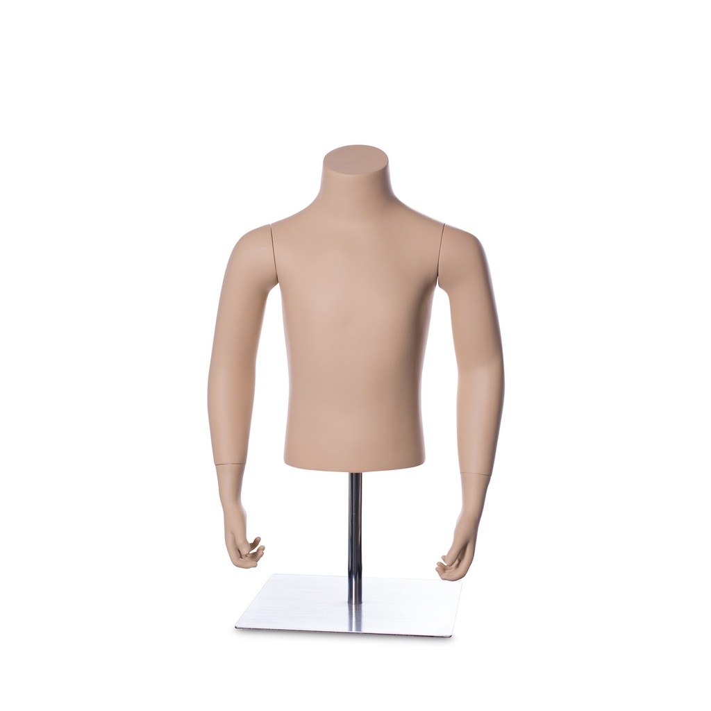 BINK - Kinderbuste tot onder taille, 8jr, FRP, huidskleur