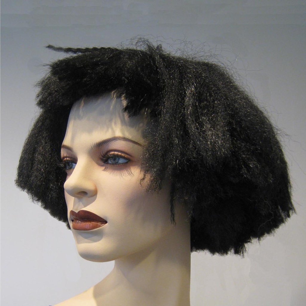BINK - Damespruik, zwart haar