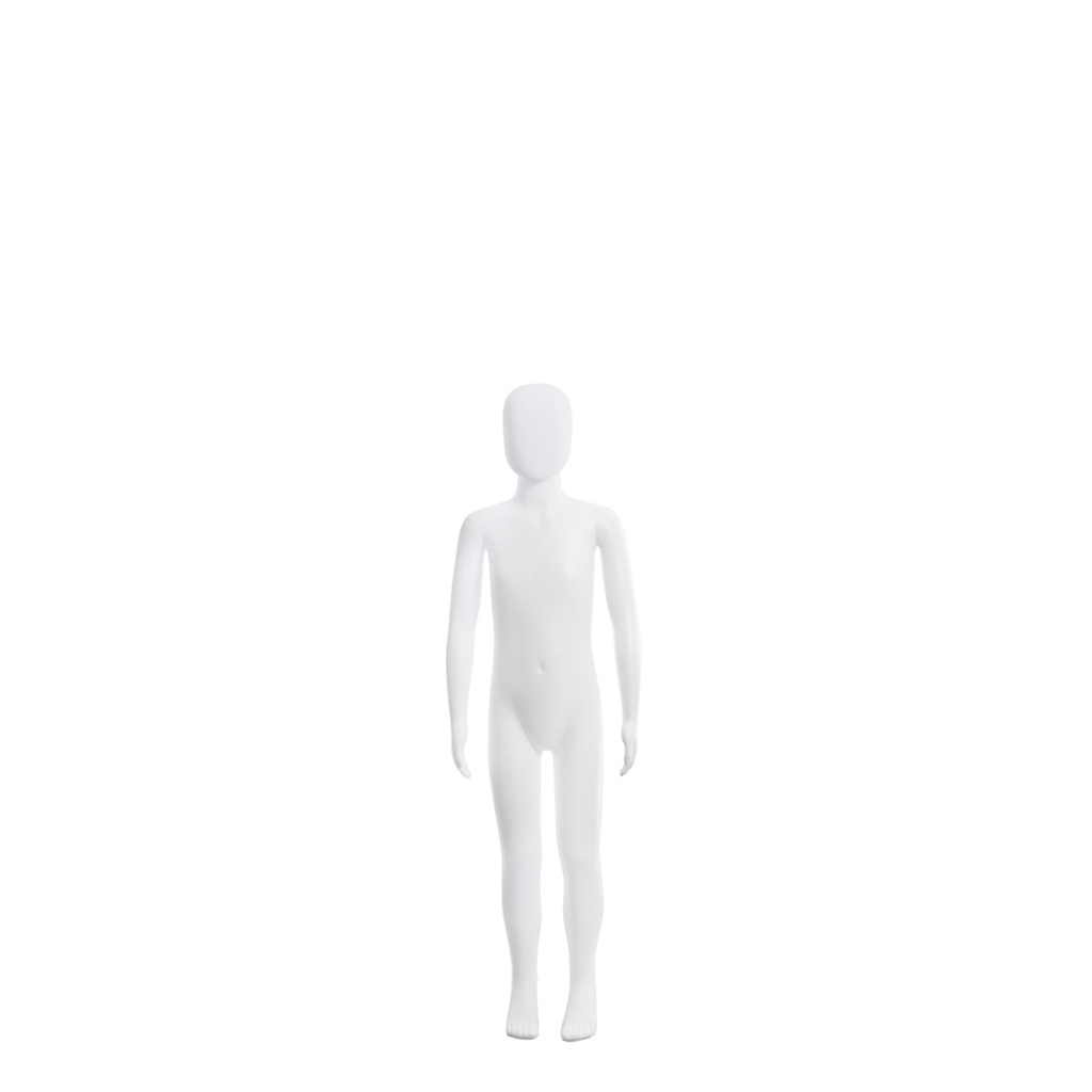 BINK - Maniquí infantil, 5 años, blanco mate, Cosmic