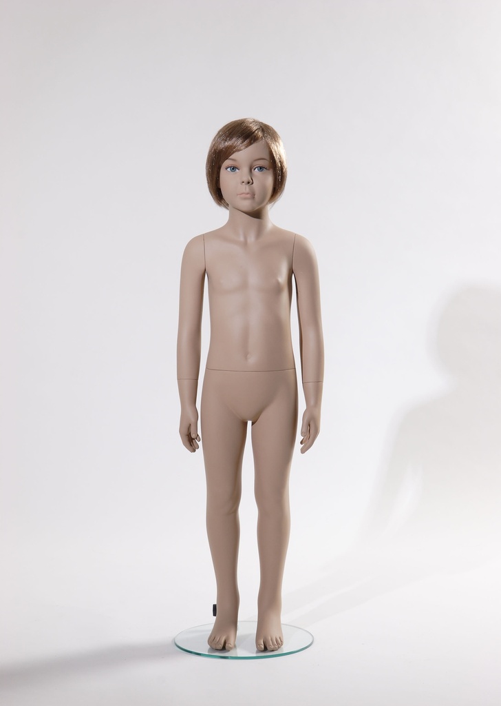 BINK - Mannequin enfant tête chauve, 4-6 ans, Daydream