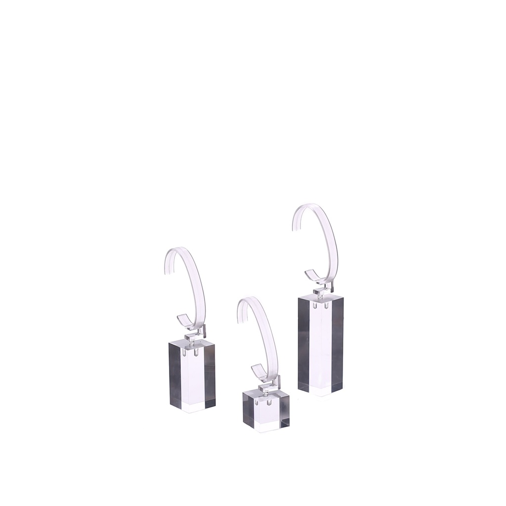 BINK - Display voor horloges, set, plexi transparant
