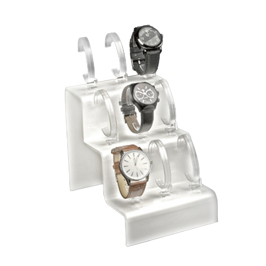 BINK - Watch display, 9 places, plexi white