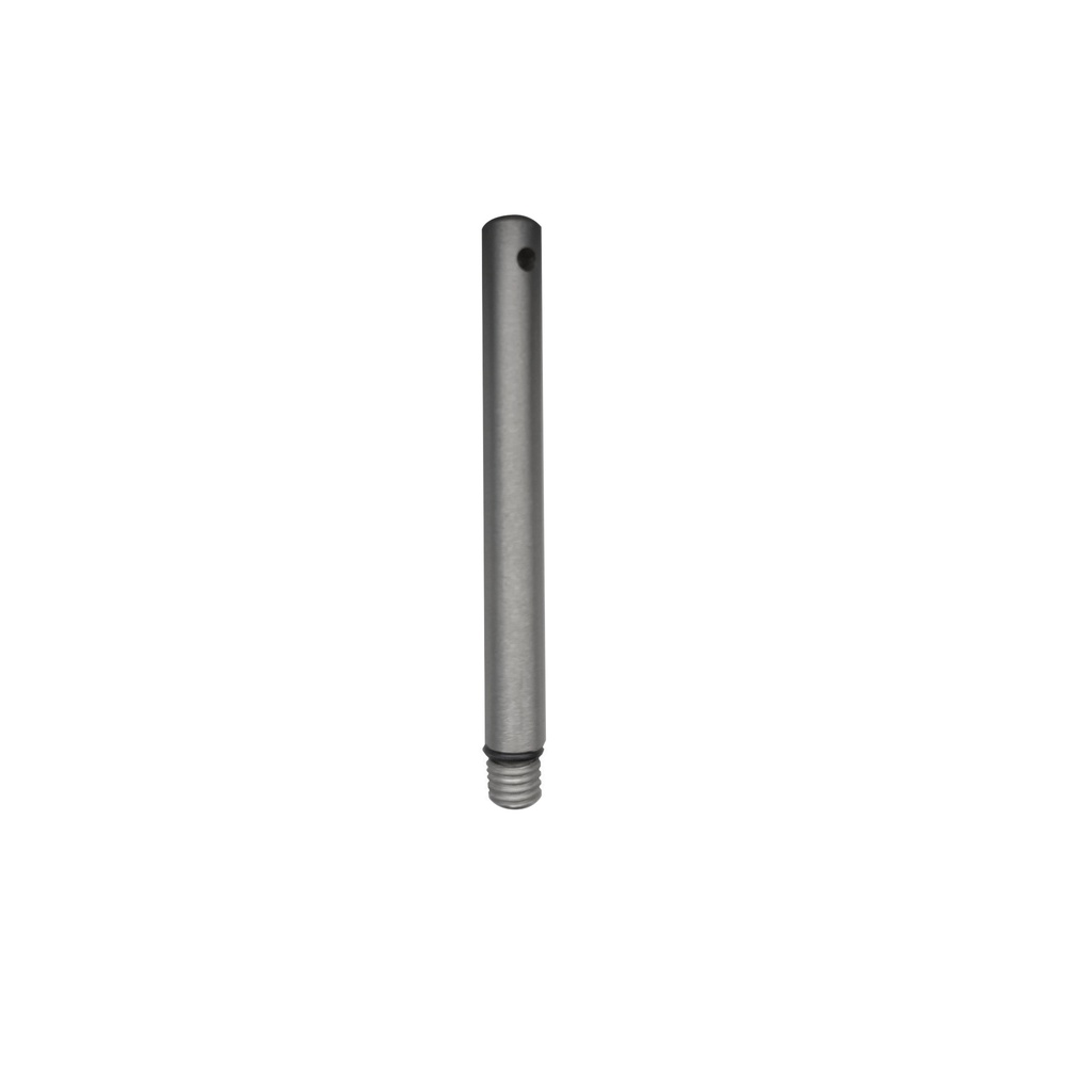 BINK - Footpin 12 cm length, M12, brushed stainles steel