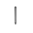 Voetpin 12 cm lang, dia 13 mm, M12, geborsteld staal