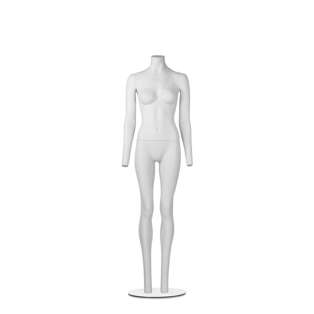 BINK - Ghost damesmannequin voor productfotografie, Packshot, maat 34/36 slim fit, pose FS01