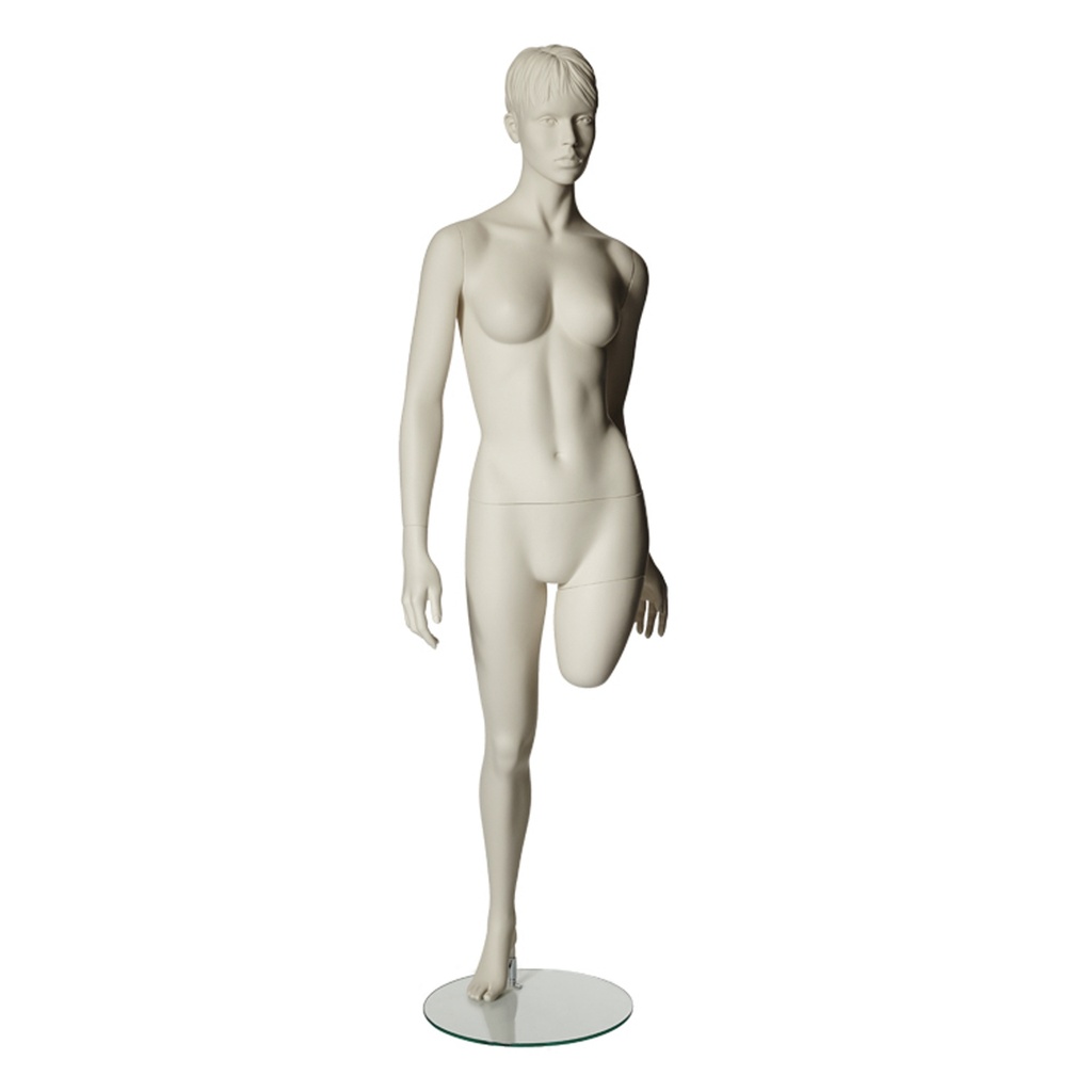 BINK - Maniquí femenino de escaparate, estilizado, orthopedic
