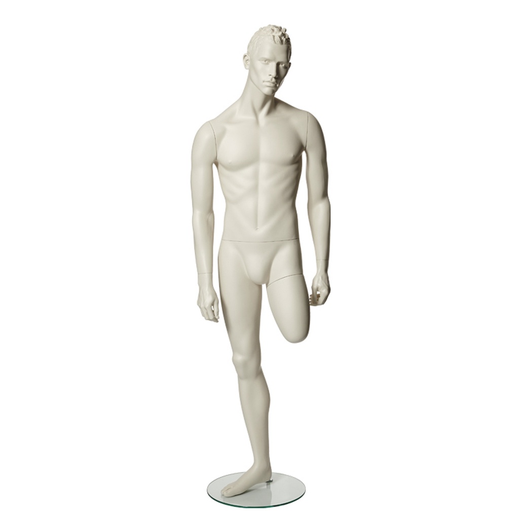BINK - Herenetalagepop, gestileerd hoofd, orthopedie